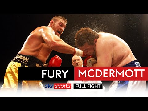 John McDermott is stopped by Tyson Fury in a rematch following the controversial fight in 2009 FIGHT REWIND