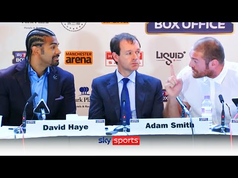 In a hilarious press conference, Tyson Fury and David Haye collided