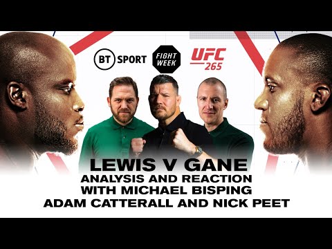 UFC 265 Live Weight-In Show Lewis V Gane With Nick Peet, Adam Catterall, and Michael Bisping