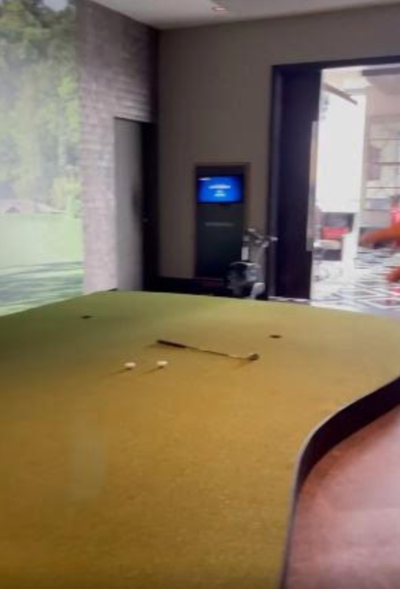Dana White, UFC boss, has a 'badass hotel suite with SHOOTING RANGGE, cinema, putting green, and bar.