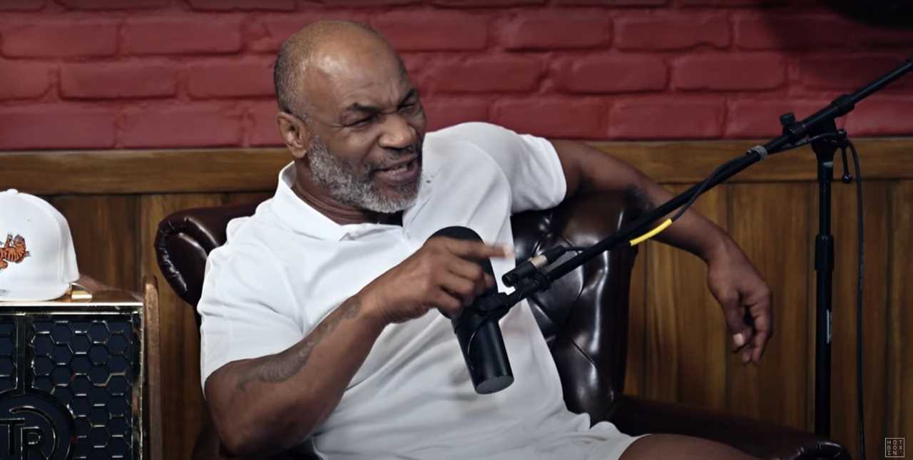 Mike Tyson was criticized for being too stoned to talk during Hotboxin' podcast featuring Khabib after smoking a 'whole lot of marijuana'