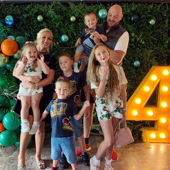 Tyson Fury: Newborn baby girl off ventilator after intensive care
