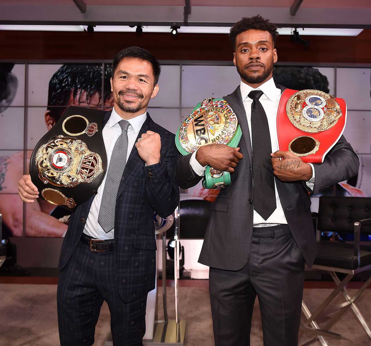 Pacquiao doesn't train so hard to say goodbye, he is determined prove to Spence Jr that he's still the best fighter.