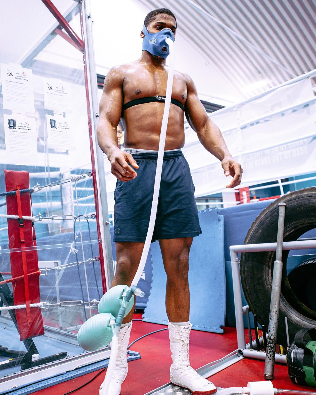 Anthony Joshua takes great precautions to make sure Covid is not caught ahead of Oleksandr Uzyk in order to avoid Tyson Fury's fight KO
