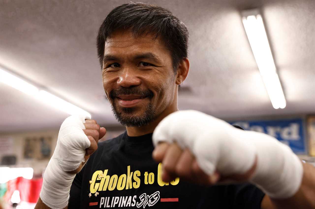 Manny Pacquiao, 42, reveals the secrets to his incredible body. This includes a boxing legend playing basketball daily.