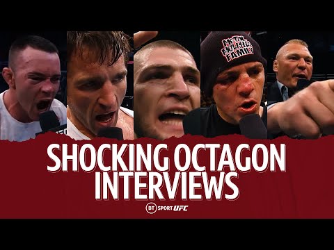 The Most shocking UFC Interview moments