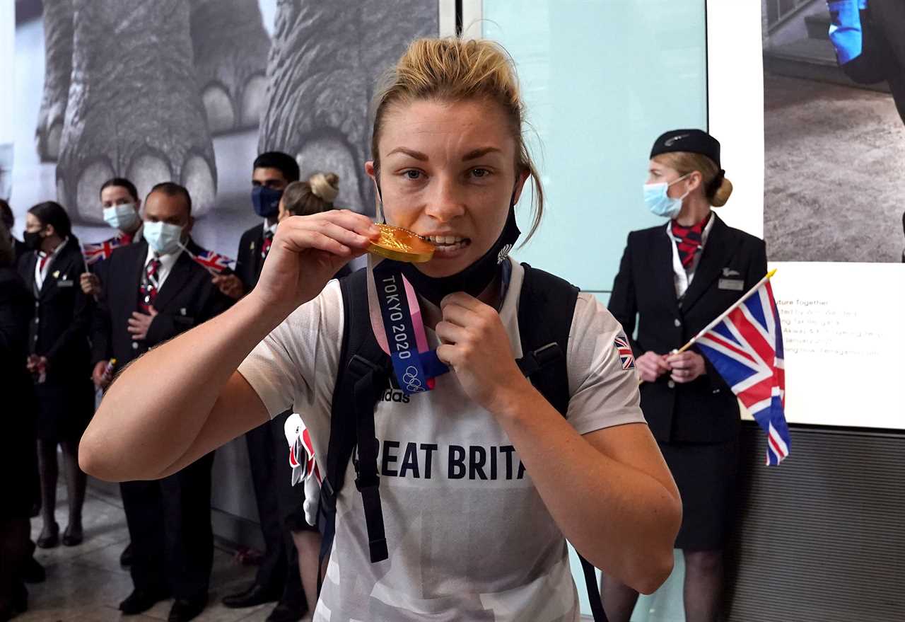 Lauren Price, Team GB's boxing champion, reveals that she is currently in discussions with Eddie Hearn to become a pro after winning Olympic gold