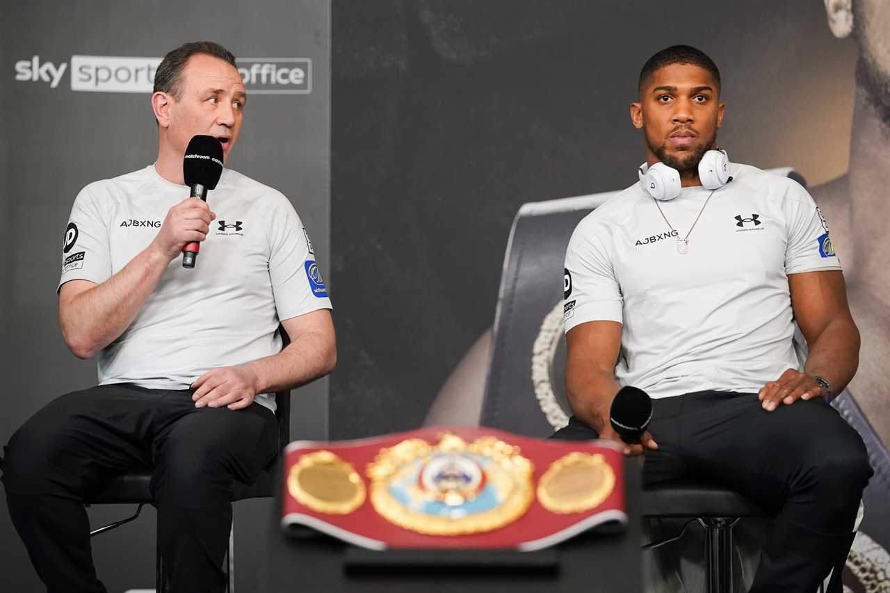 Anthony Joshua will reunite with Rob McCracken, Team GB's Olympic-level boxing coach. He promises to get him ready to compete in Oleksandr Usyk