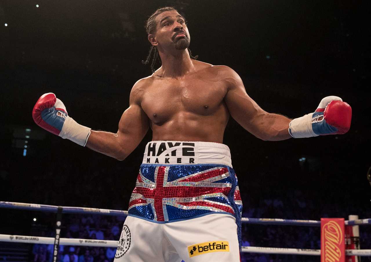 David Haye to 'come out of retirement at 40 for a comeback fight with Joe Fournier', Oscar De La Hoya's Undercard