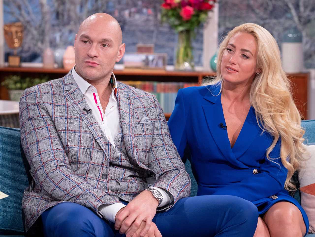 Tyson Fury and Athena, his baby girl, raises more than PS30k for charity children's charities in the UK