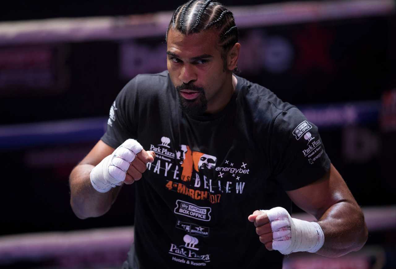 After 'peacocking' with a crowd of girls, David Haye (40), fights Joe Fournier.