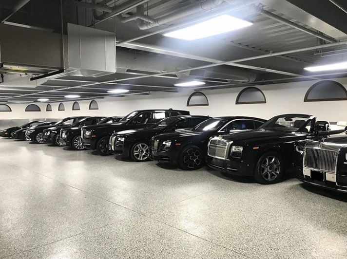 Because Mayweather, the boxing legend, wants to be 'low key' and a billionaire, Mayweather drives a modest PS22,000 truck each day.