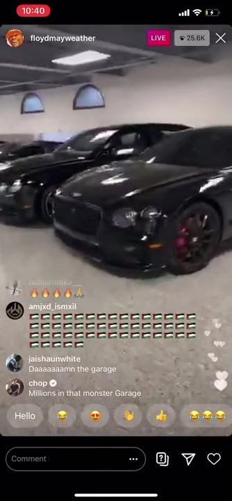 Because Mayweather, the boxing legend, wants to be 'low key' and a billionaire, Mayweather drives a modest PS22,000 truck each day.
