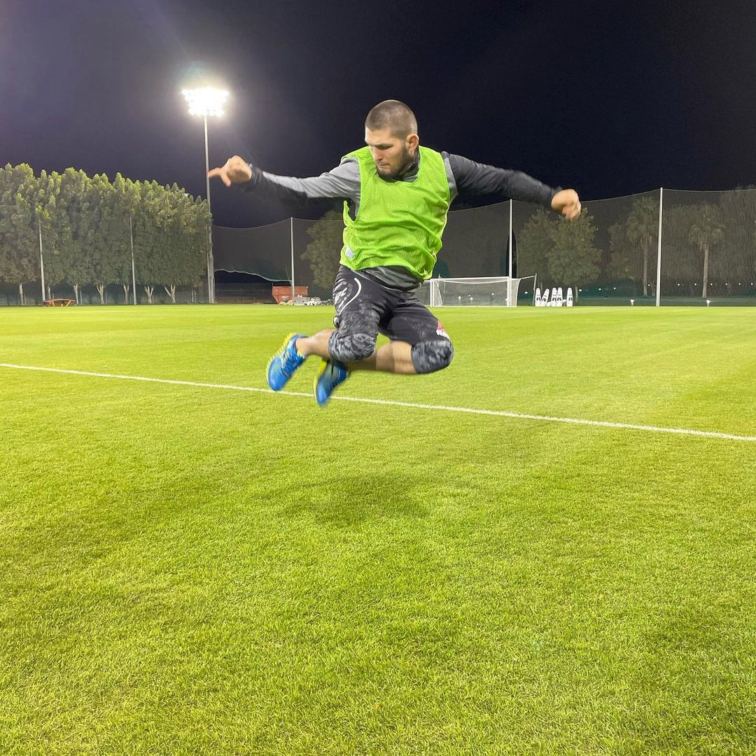 After his retirement from MMA, Khabib Nurmagomedov, UFC legend, signs for Russian third-tier FC Legion Dynamo team.