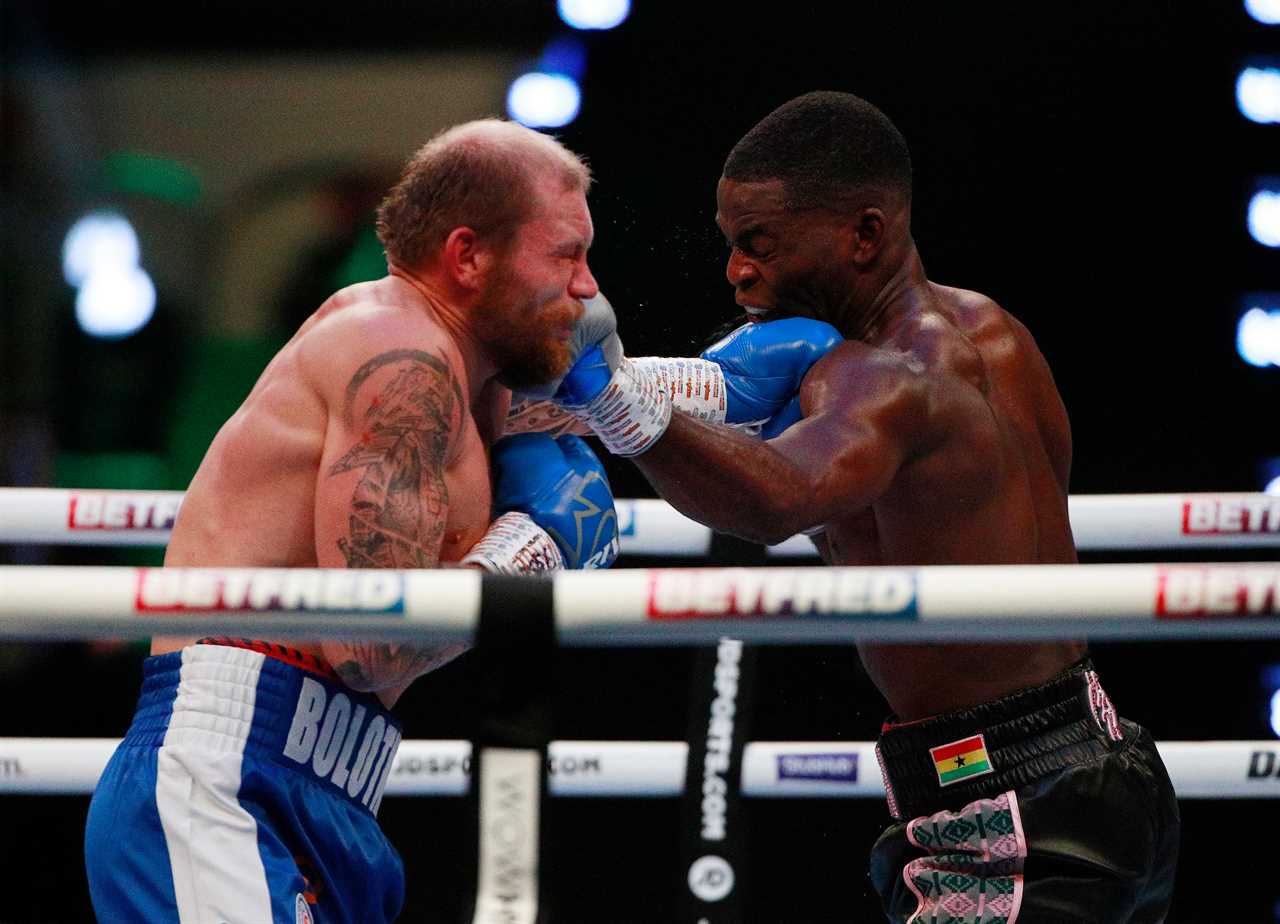 Joshua Buatsi KOs Ricards Bolotniks in brutal 11th round KO to get one step closer towards the world title fight