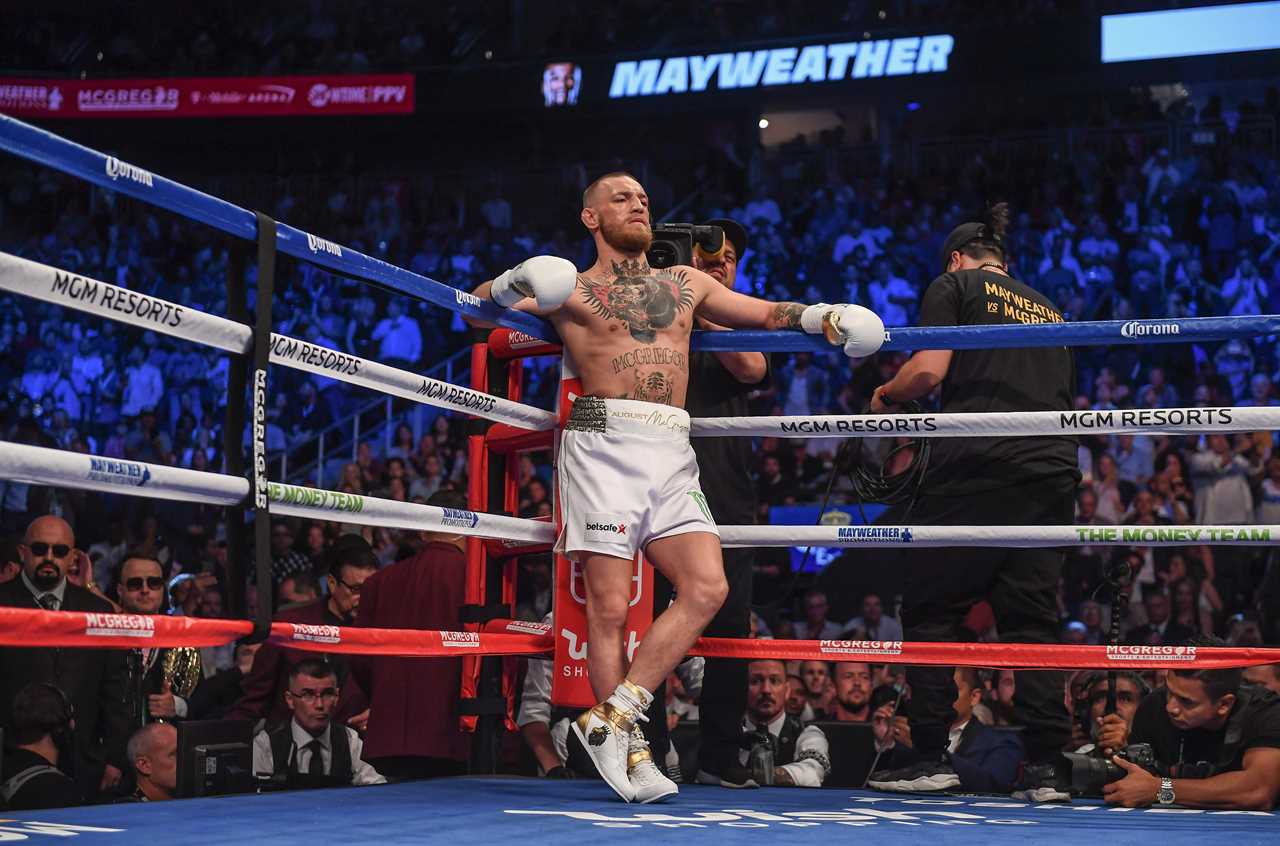Conor McGregor hints at switching full time to boxing but says broken leg will recover enough to win a UFC title again