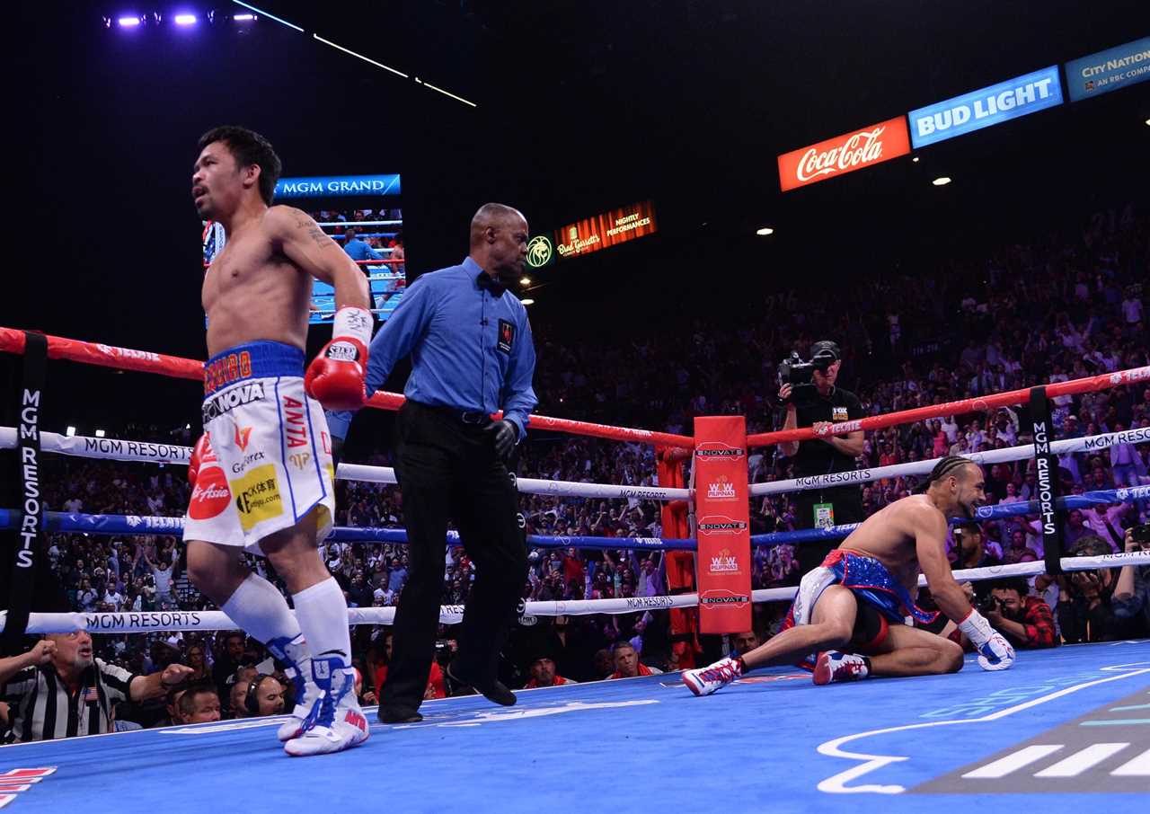 The Manny Pacquiao and YordenisUgas story of the tape: How does this pair compare to Filipino fighting more than TWICE as often?