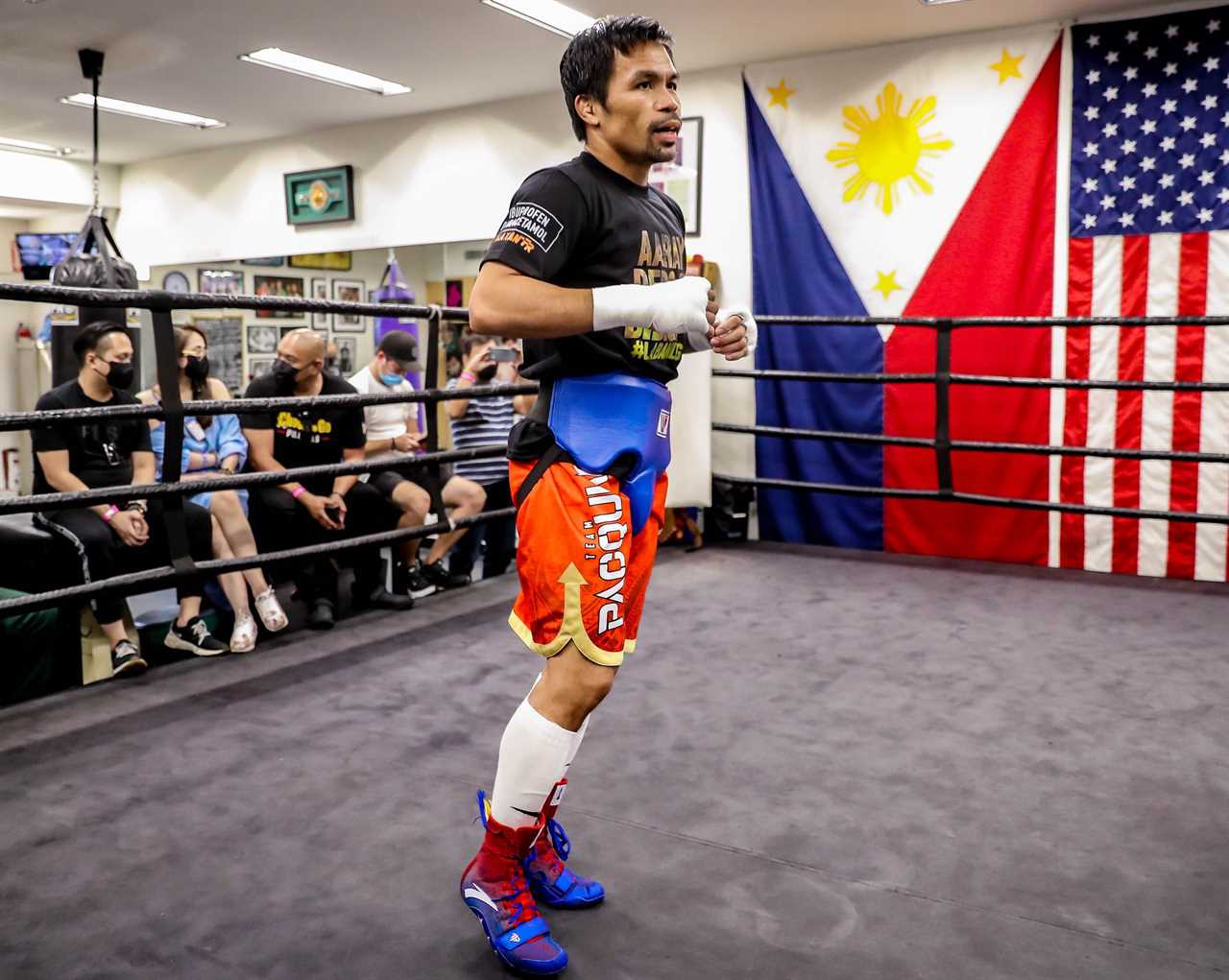 The Manny Pacquiao and YordenisUgas story of the tape: How does this pair compare to Filipino fighting more than TWICE as often?