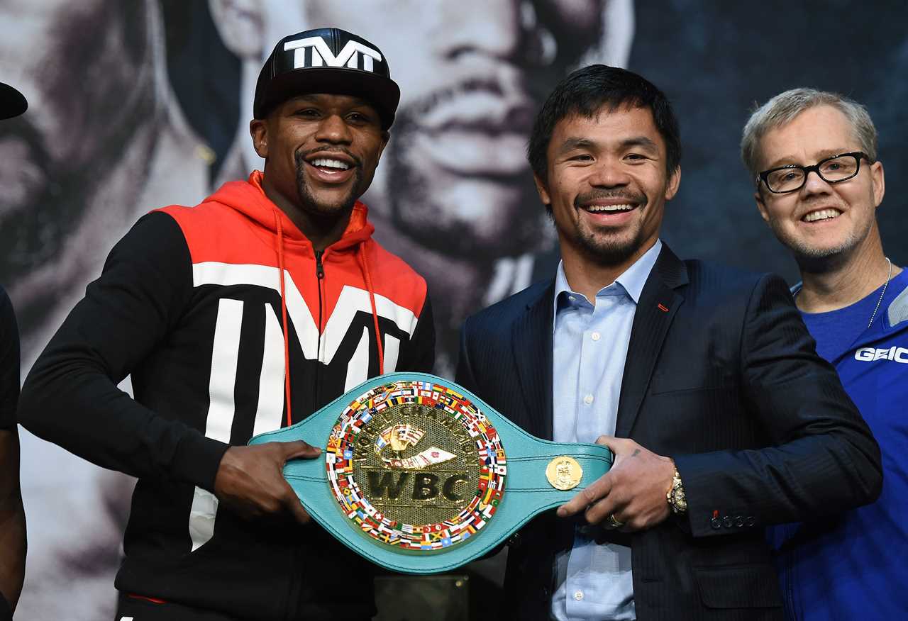 Manny Pacquiao wants Floyd Mayweather to rematch, and is open to Josh Taylor clash. But, he has bad news about Jake and Logan Paul