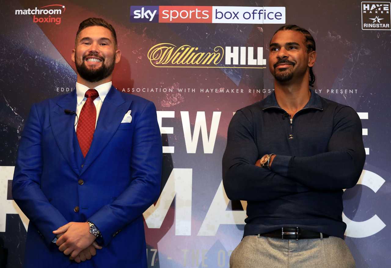David Haye says he is being paid more to fight Joe Fournier then he was for the Tony Bellew clash