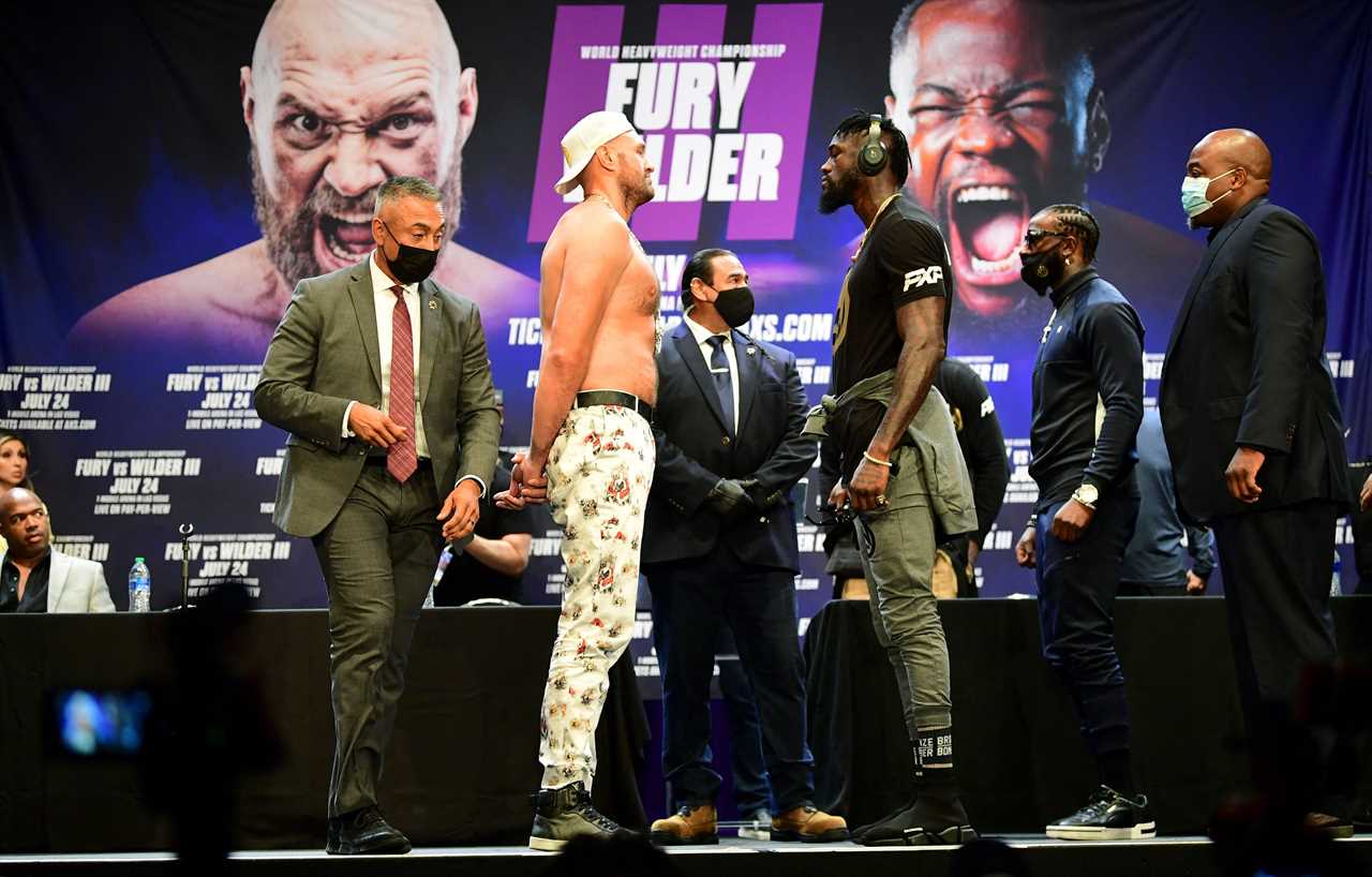 Tyson Fury cautioned not to underestimate Deontay wilder, as the Bronze Bomber has a chance of stopping Anthony Joshua fight