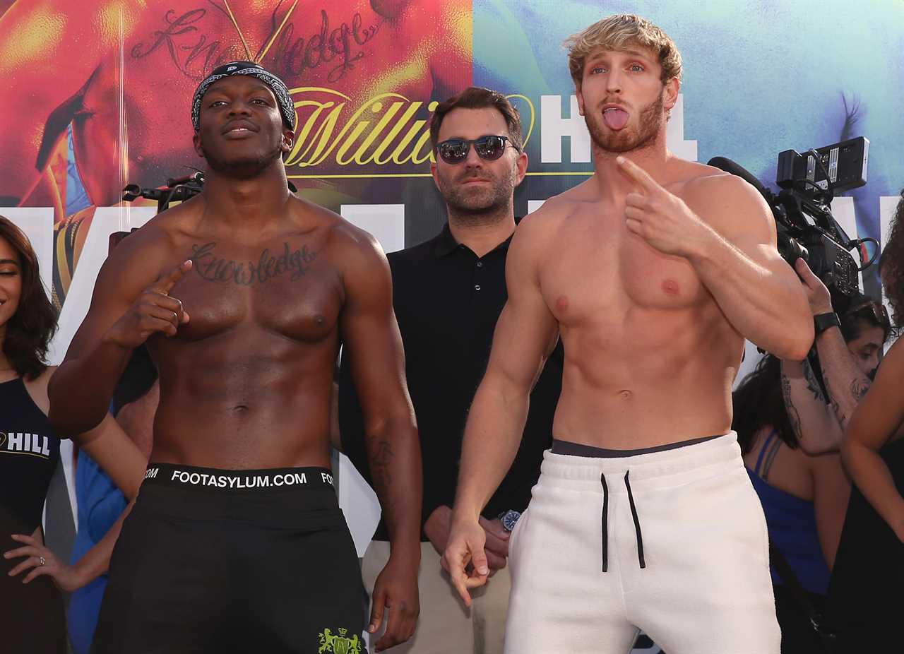 Hearn is focusing on serious boxing, but Hearn has no problem with Logan and Jake Paul.