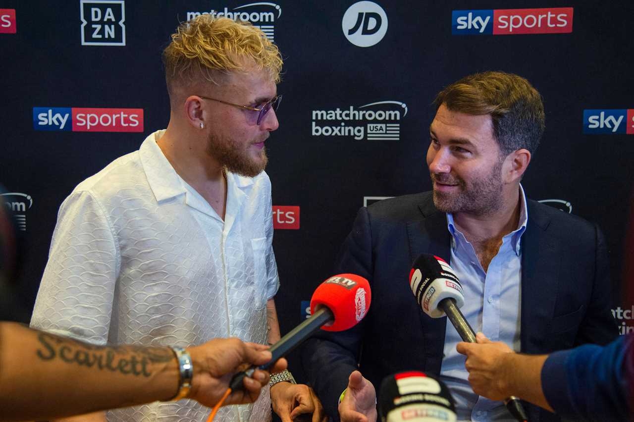 Hearn is focusing on serious boxing, but Hearn has no problem with Logan and Jake Paul.