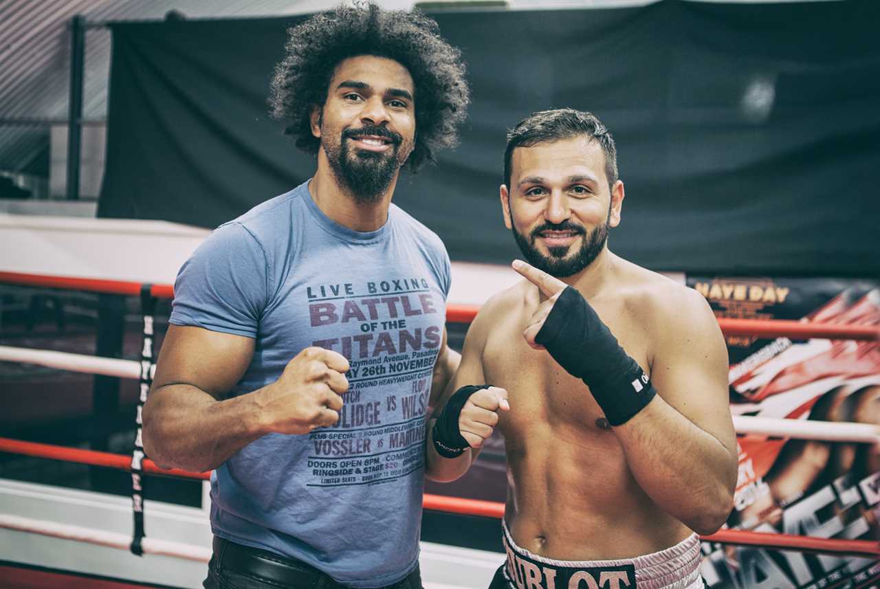 After his comeback against Joe Fournier, David Haye, 40 admits that he couldn't resist fighting Lennox Lewis (55).