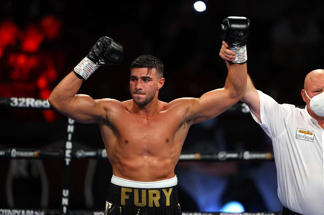 Jake Paul advises Tommy Fury to 'don’t wear a headband' because he might STEAL it. Floyd Mayweather is 'just my warm-up', he says.