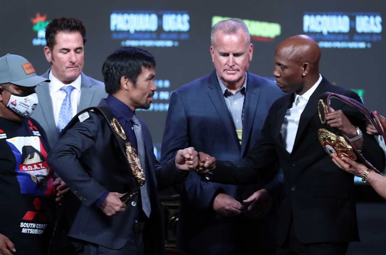 Yordenis Ugas replaces Errol Spence Jr. to fight Manny Pacquiao. He says beating legend will define my legacy.