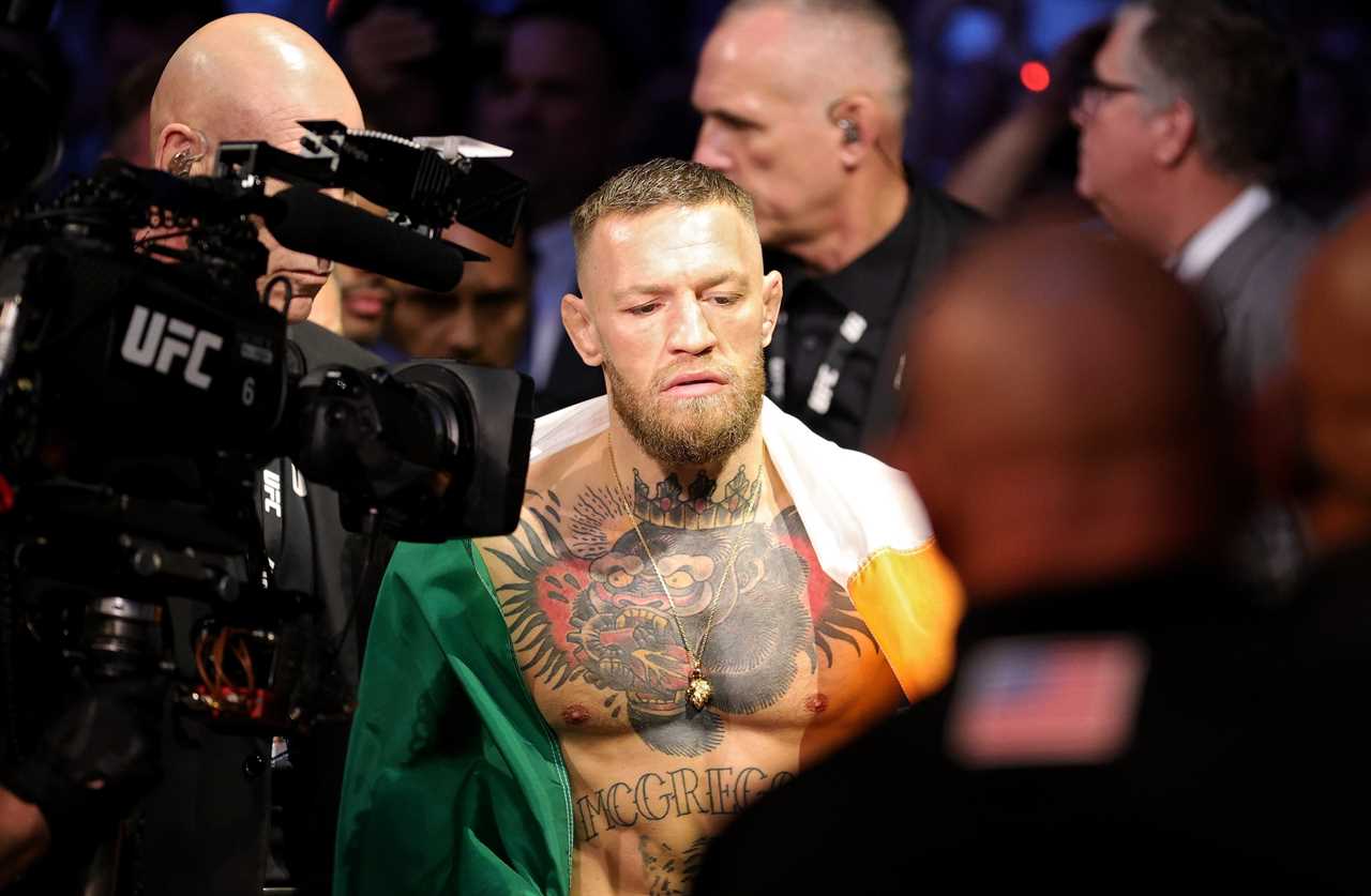 Conor McGregor promises to use his broken leg as a 'launchpad for a major comeback', as UFC boss Dana White targets 2022.