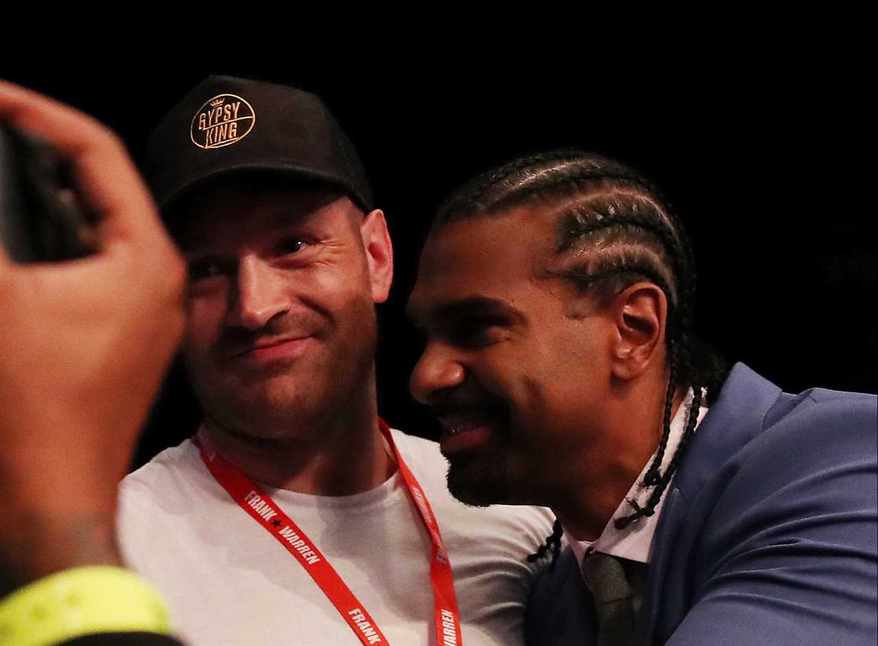 David Haye claims Tyson Fury's skin 'hasn’t gotten better', and that powerful Deontay wilder has 'a chance to beat anybody'