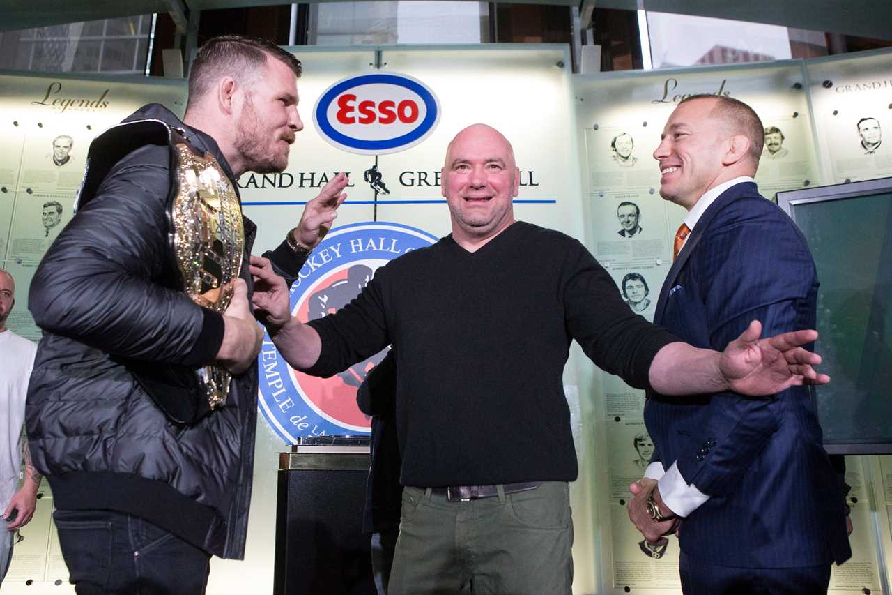 UFC chief Dana White offered Georges St-Pierre Khabib, MMA great, super-fight to make an Oscar De La Hoya boxing match