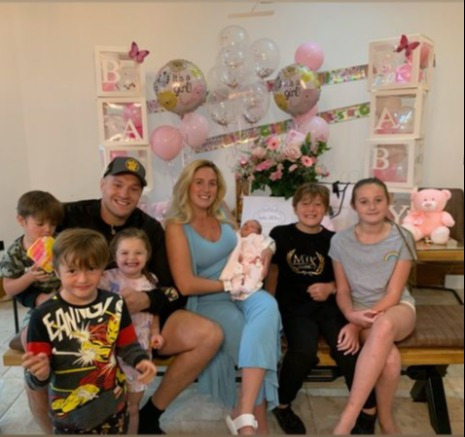Paris Fury, Tyson Fury's spouse, shares a sweet family photo when baby Athena is finally home after a long battle with intensive care.
