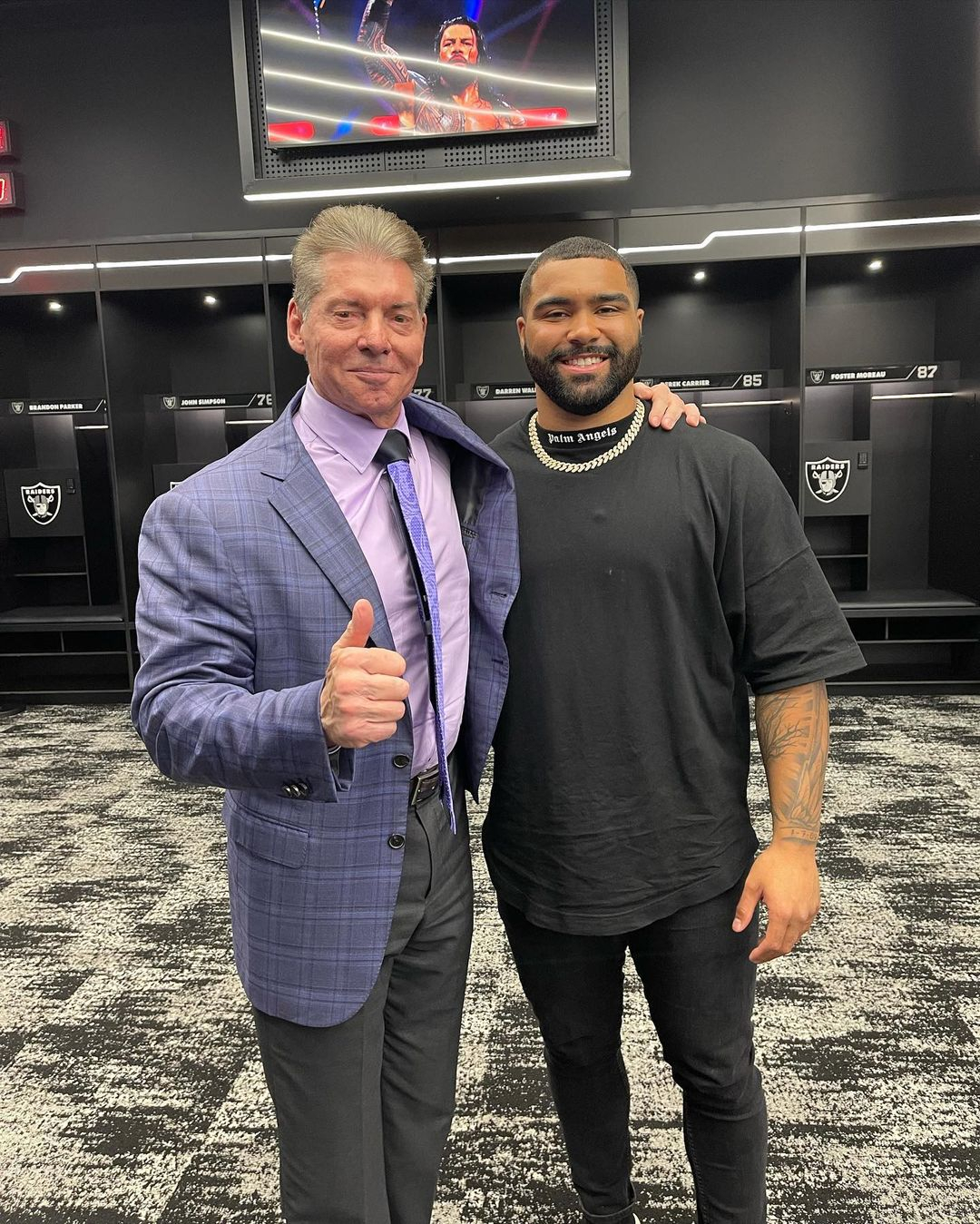 WWE boss Vince McMahon meets Olympian Gable Stevenson at SummerSlam, as UFC's Dana White plans to make a move for gold medallist