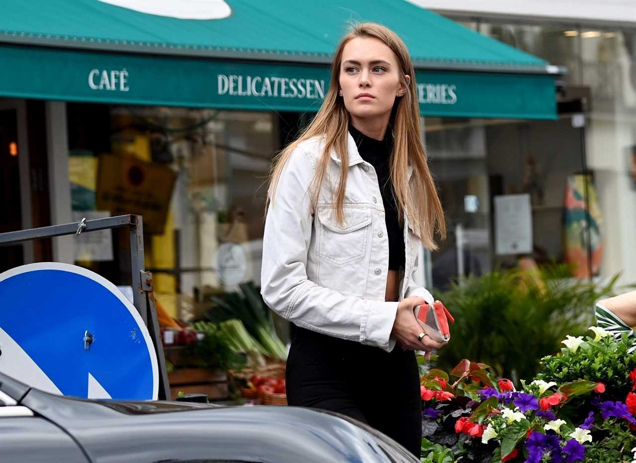 David Haye, 39, enjoys a shopping trip in North London together with his 29-year-old girlfriend.
