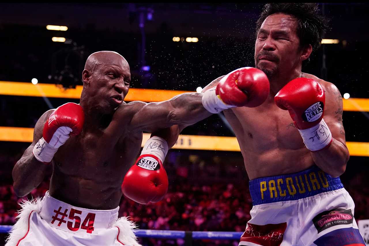 Manny Pacquiao offered Yordenis Ugas a rematch and Cuban was '200 percent' willing to fight boxing legends again
