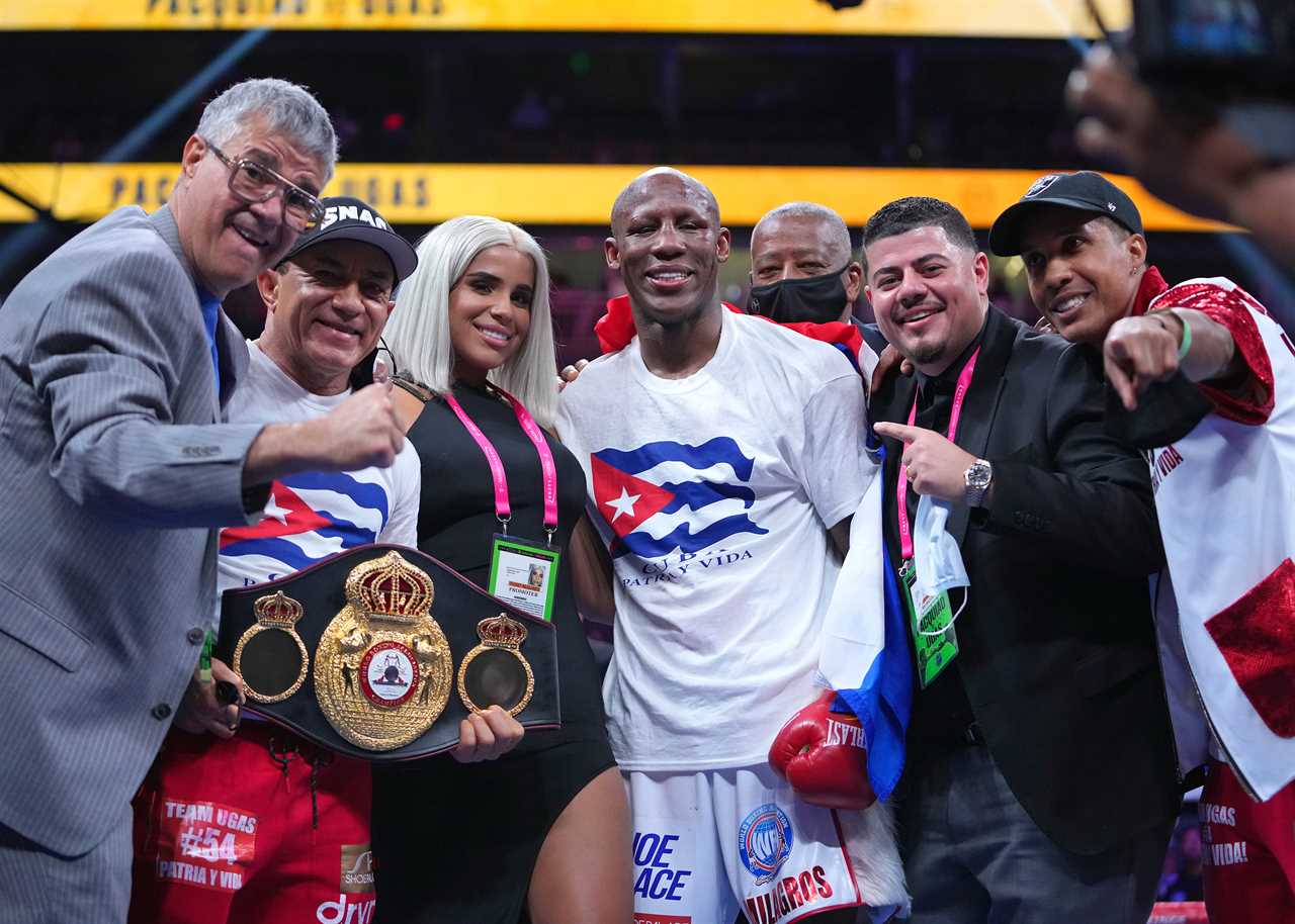 Manny Pacquiao offered Yordenis Ugas a rematch and Cuban was '200 percent' willing to fight boxing legends again