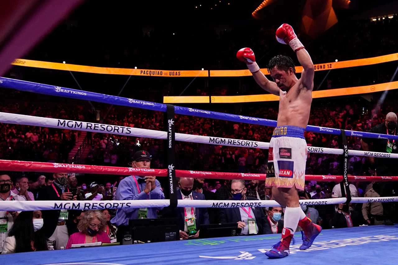 Manny Pacquiao punch stats show that the Filipino threw twice as much as Yordenis Urgas, but Cuban landed more accurately