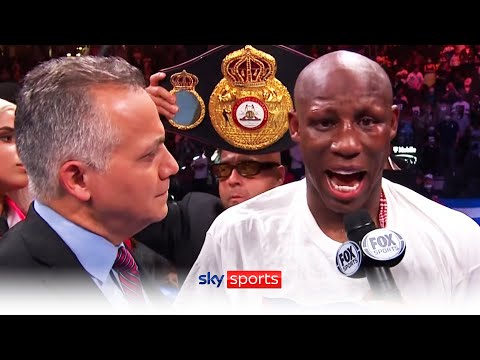 Errol Spence Jr. is next on my wish list! Yordenis Ugas reacts after his surprise victory over Pacquiao