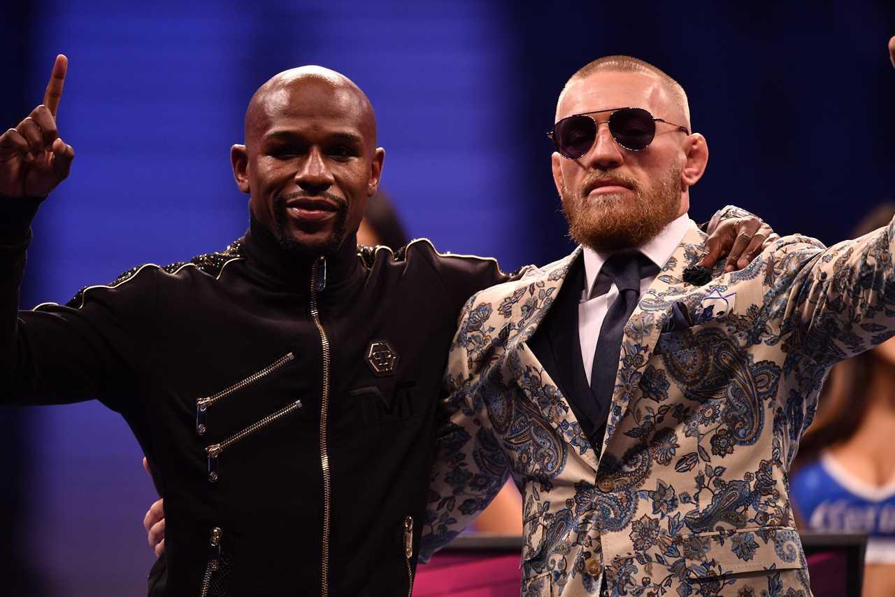 Conor McGregor claims Floyd Mayweather is not worth anything outside of the ring, as he retorts at claims that his rival has tripled his cash.
