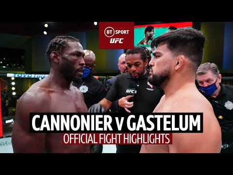 Jared Cannonier v Kelvin Gastelum  UFC Fight Highlights