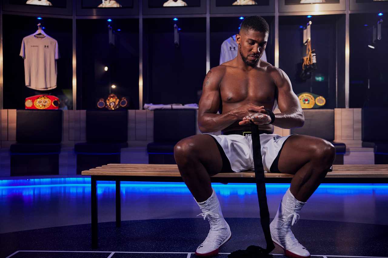 Anthony Joshua believes God is in his corner as Joshua prepares to face undefeated Oleksandr Uzyk