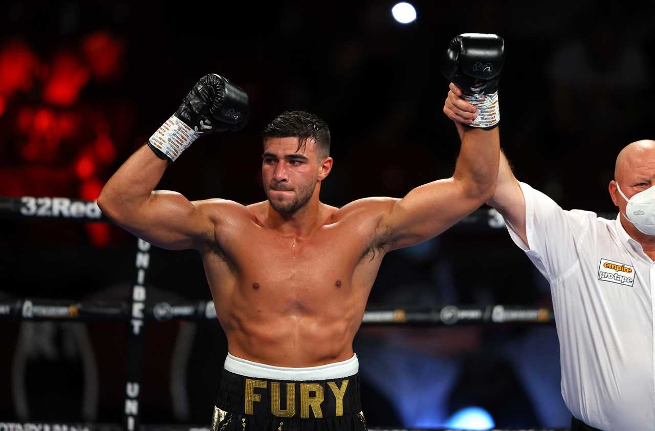 Love Island's star Anthony Taylor says Tommy Fury's opponents record is 'embarrassing compared to Jake Paul.