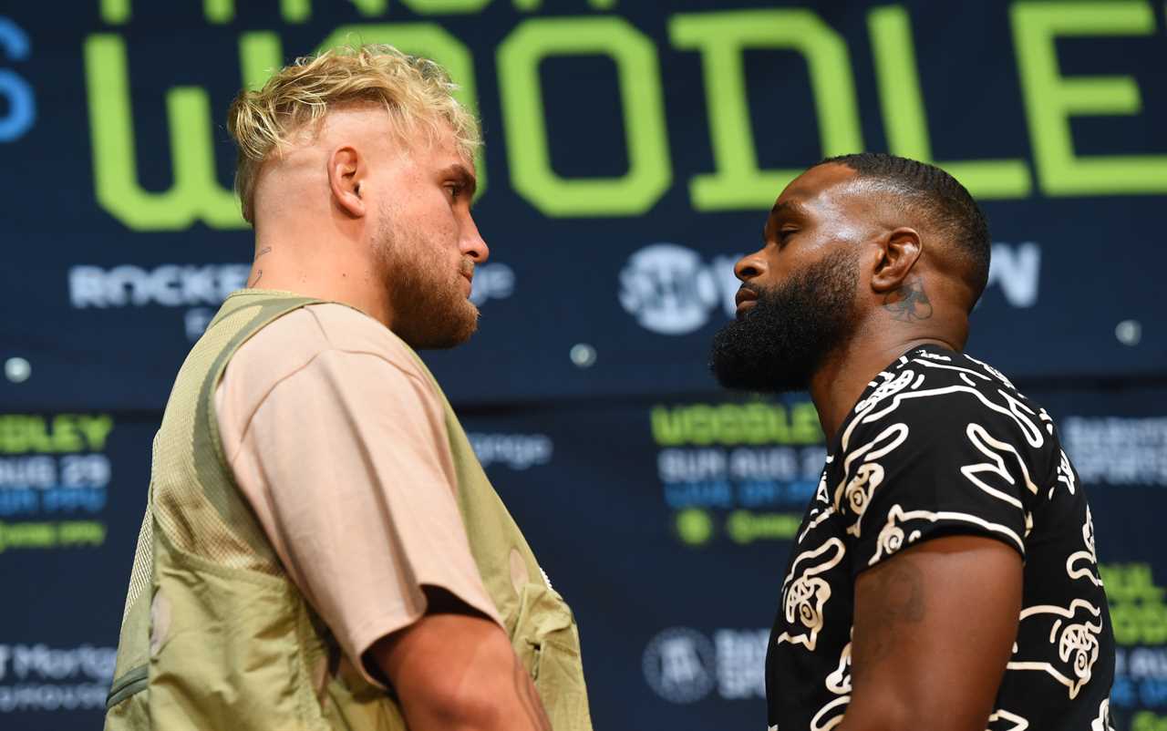 Jake Paul and Tyron woodley loser must get their 'I Love' tattoos inked on them right after fighting after fight