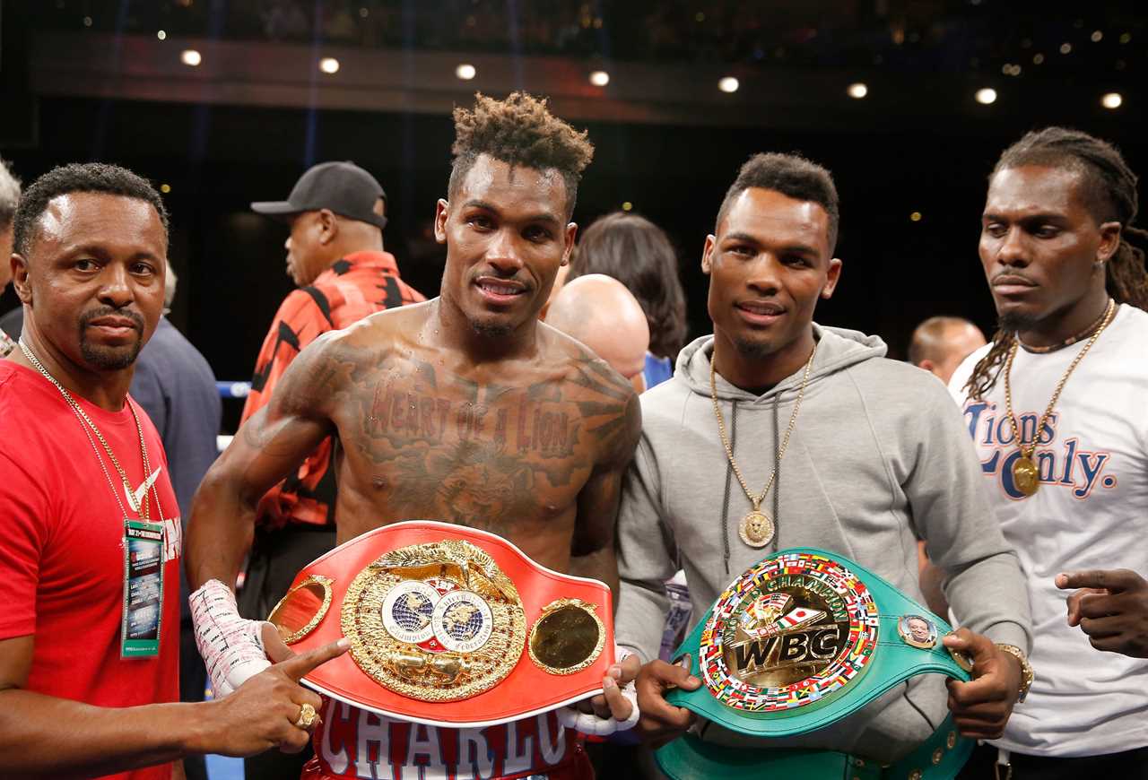 Jermall Charlo, WBC World Champ, is arrested for allegedly taking from a waitress. The boxer then turns himself in to the cops