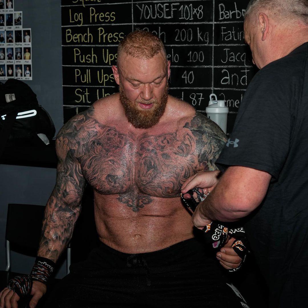 Hafthor Bjornsson, AKA The Mountain, is a Games of Thrones star who has lost 110lbs in preparation for a boxing fight