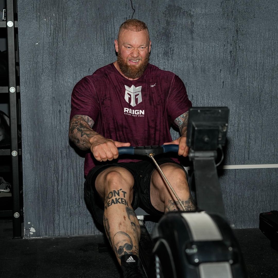Hafthor Bjornsson, AKA The Mountain, is a Games of Thrones star who has lost 110lbs in preparation for a boxing fight