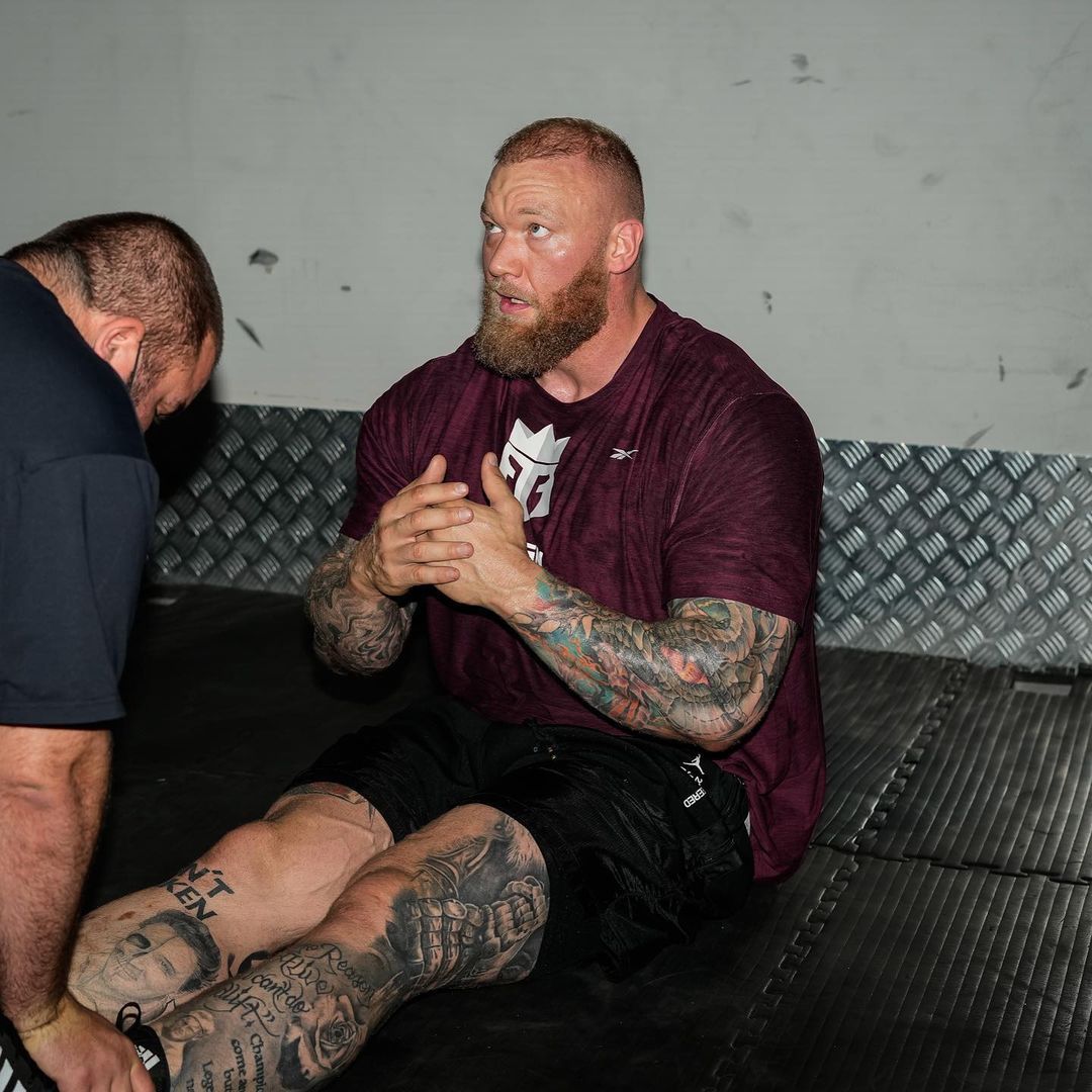 Hafthor Bjornsson, AKA The Mountain, is a Games of Thrones star who has lost 110lbs in preparation for a boxing fight