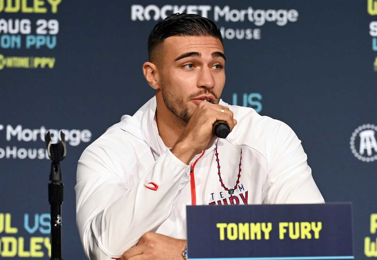 You can watch Tommy Fury and Jake Paul arguing at a heated press conference. A YouTuber claims they will only fight under six conditions